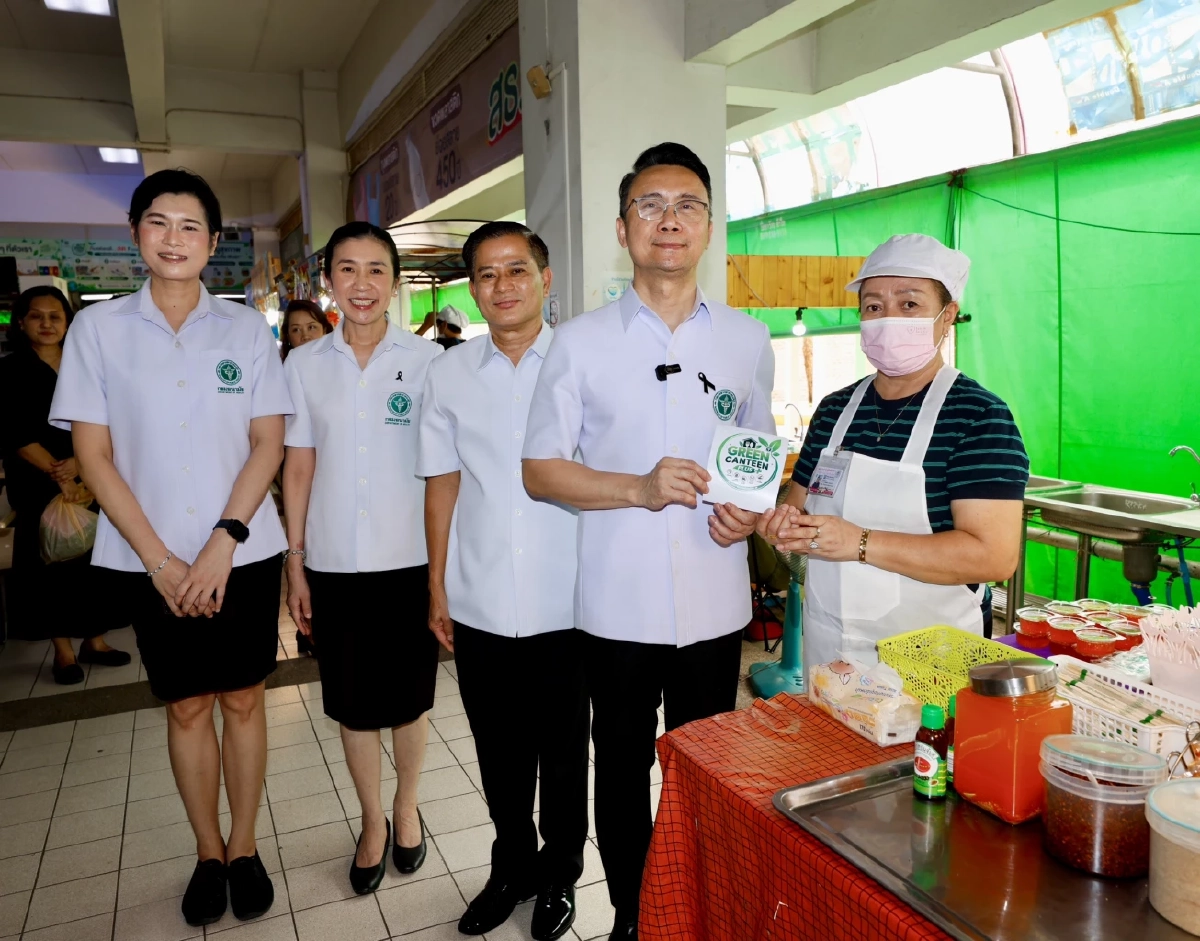 สธ. Kick Off “Green Canteen Plus” ยกระดับโรงอาหารสีเขียว