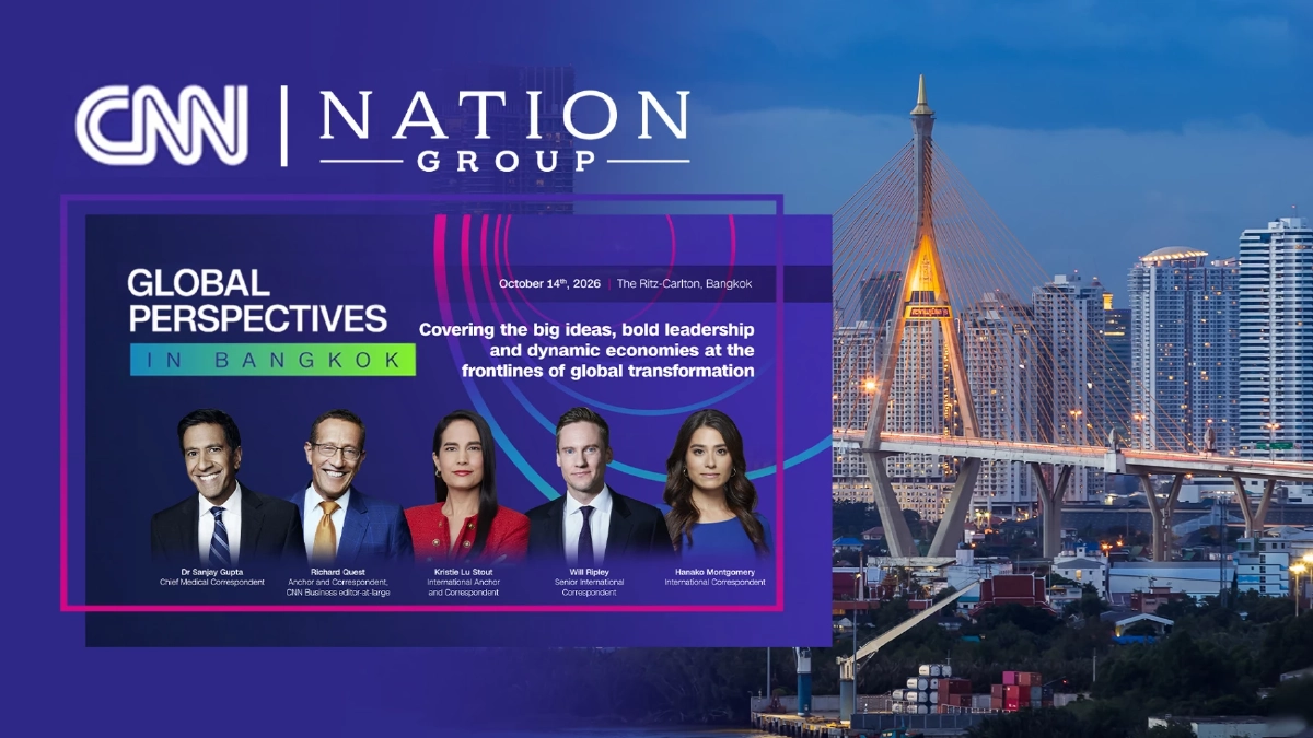 NATION GROUP จับมือ CNN ในเวทีระดับโลก ‘Global Perspectives’