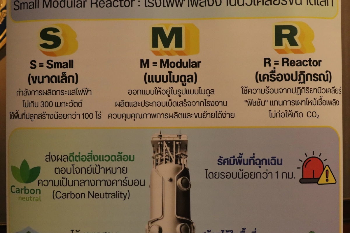 "ยศชนัน" ลั่น! ไทยต้องพร้อมก่อน "โรงไฟฟ้านิวเคลียร์ SMR" มาถึง เคาะ 4 มติด่วน