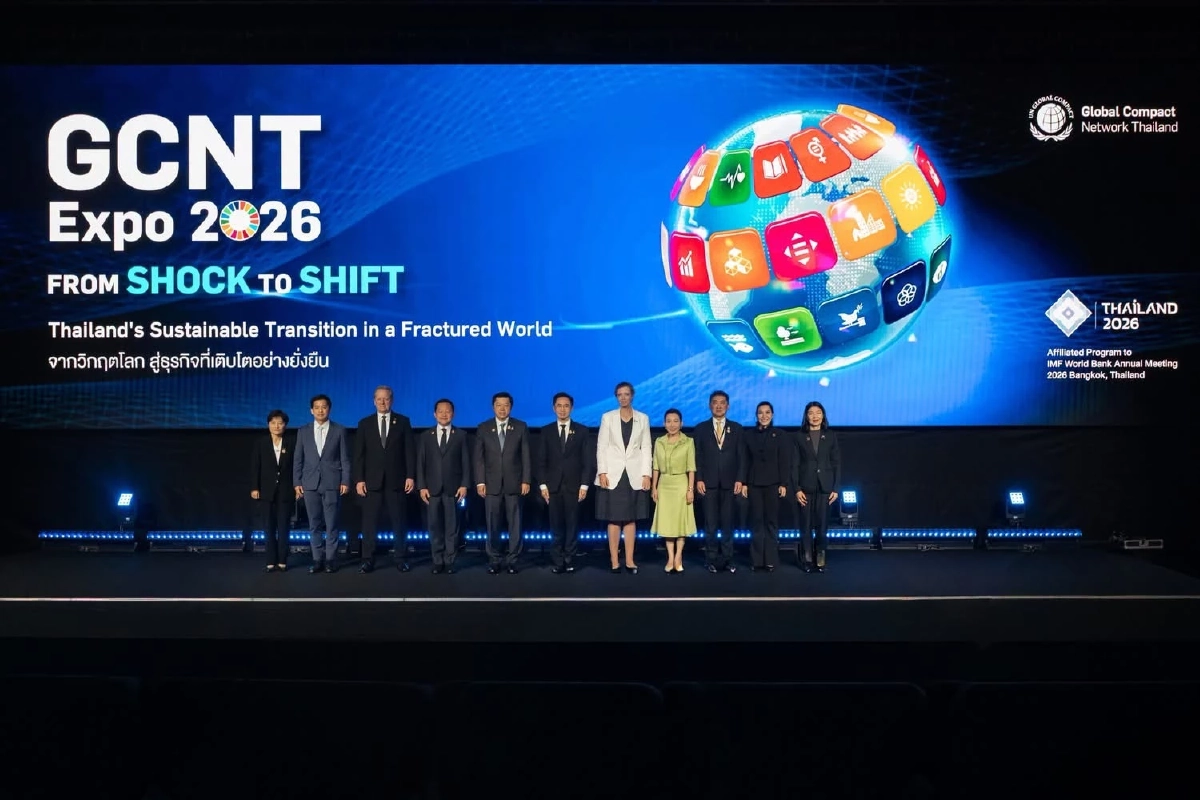 ‘ซีพี-UN’ แท็กทีมเวที GCNT EXPO 2026 ดันภาคธุรกิจ เปลี่ยนวิกฤตโลกเป็นโอกาสโตยั่งยืน