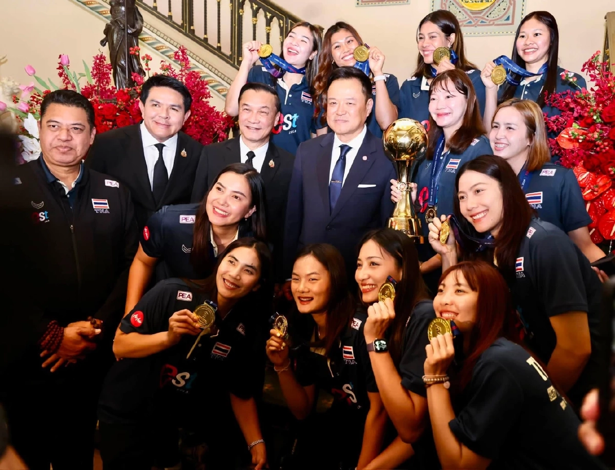 รัฐบาลมอบเงินรางวัล วอลเลย์บอลหญิง ทีมชาติไทย ชุดแชมป์เอเชีย 2026