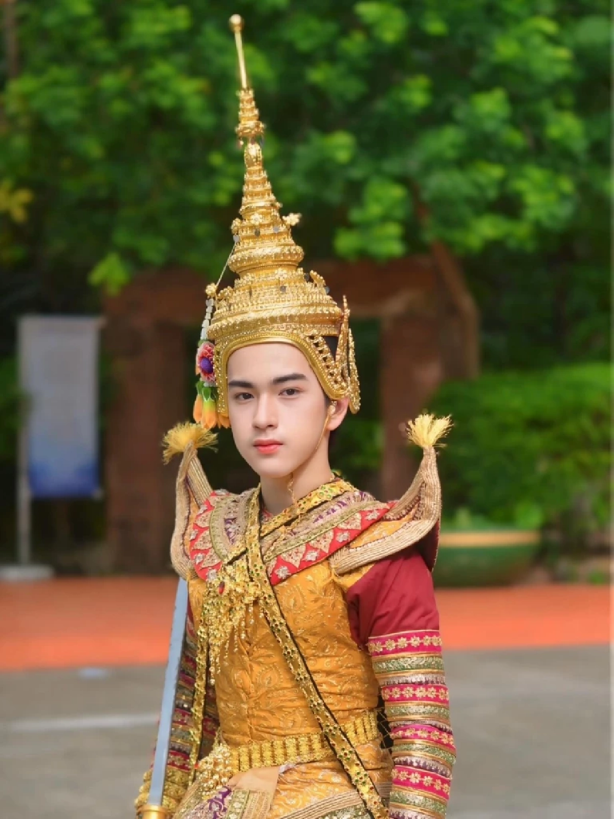 เปิดวาร์ป 'บีบอส ศศกฤช'จาก 'ตัวพระ'โขน สูjหน้าจอซีรีส์ในบท'ยูกิ'