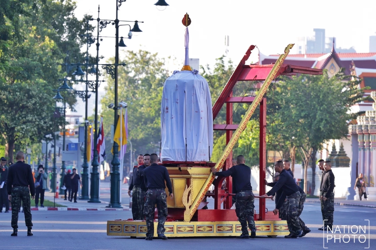 เปิดกำหนดการ 'ซ้อมริ้วขบวนพระบรมราชอิสริยยศ' พระราชพิธีถวายพระเพลิงพระบรมศพ 'สมเด็จพระพันปีหลวง'