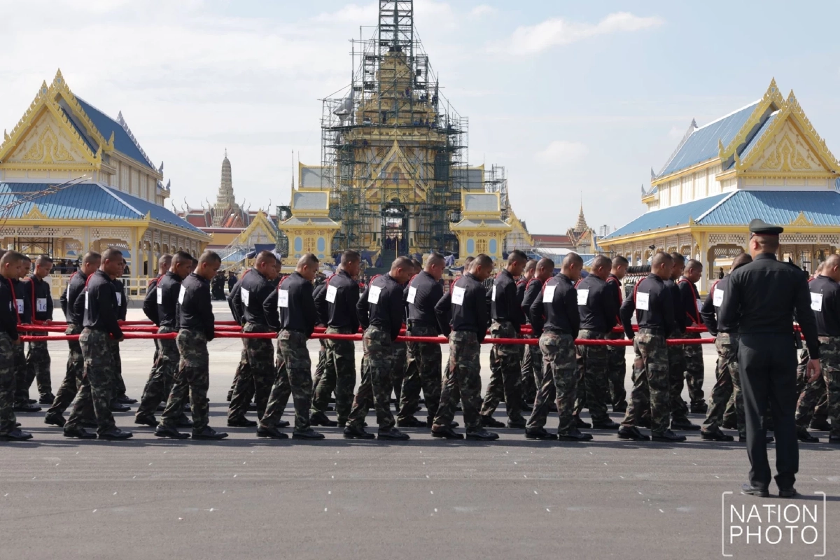 เปิดกำหนดการ 'ซ้อมริ้วขบวนพระบรมราชอิสริยยศ' พระราชพิธีถวายพระเพลิงพระบรมศพ 'สมเด็จพระพันปีหลวง'