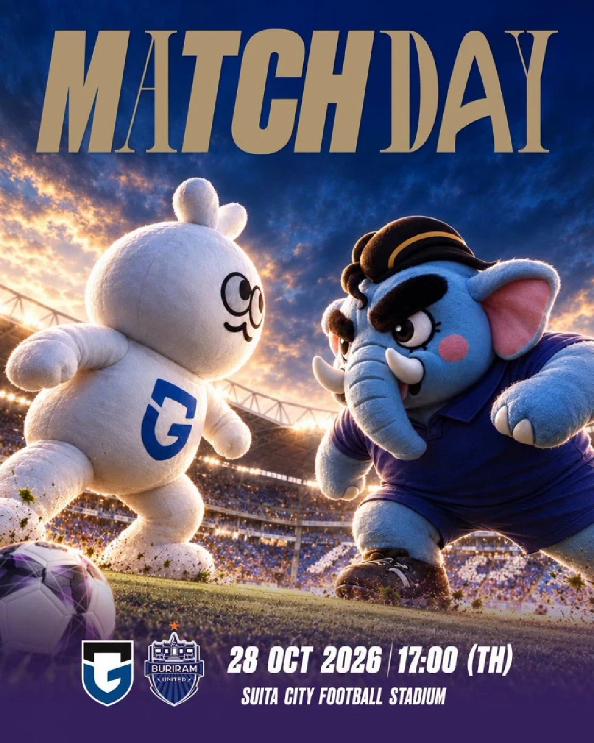 LIVE ลิงค์ดูบอลสด "กัมบะ พบ บุรีรัมย์ ยูไนเต็ด" เอเอฟซี แชมเปียนส์ลีก
