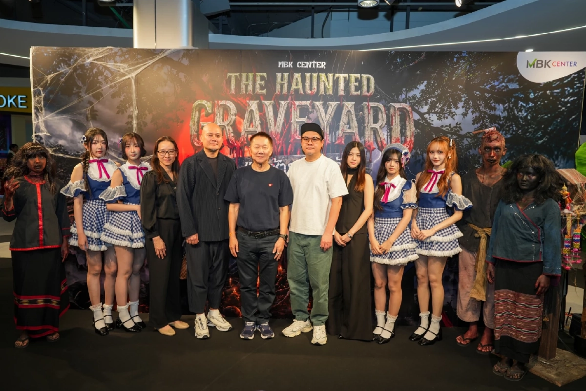 หลอนกลางกรุง! MBK Center เปิด THE HAUNTED GRAVEYARD #ป่าช้าสยองขวัญ