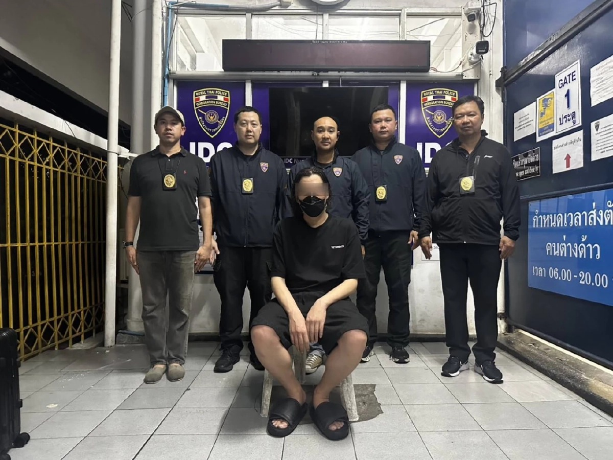 สตม.รวบ "โอปป้าหื่น" ซุกไทย  หลังหนีหมายแดงปล่อยคลิปสยิวเยาวชน