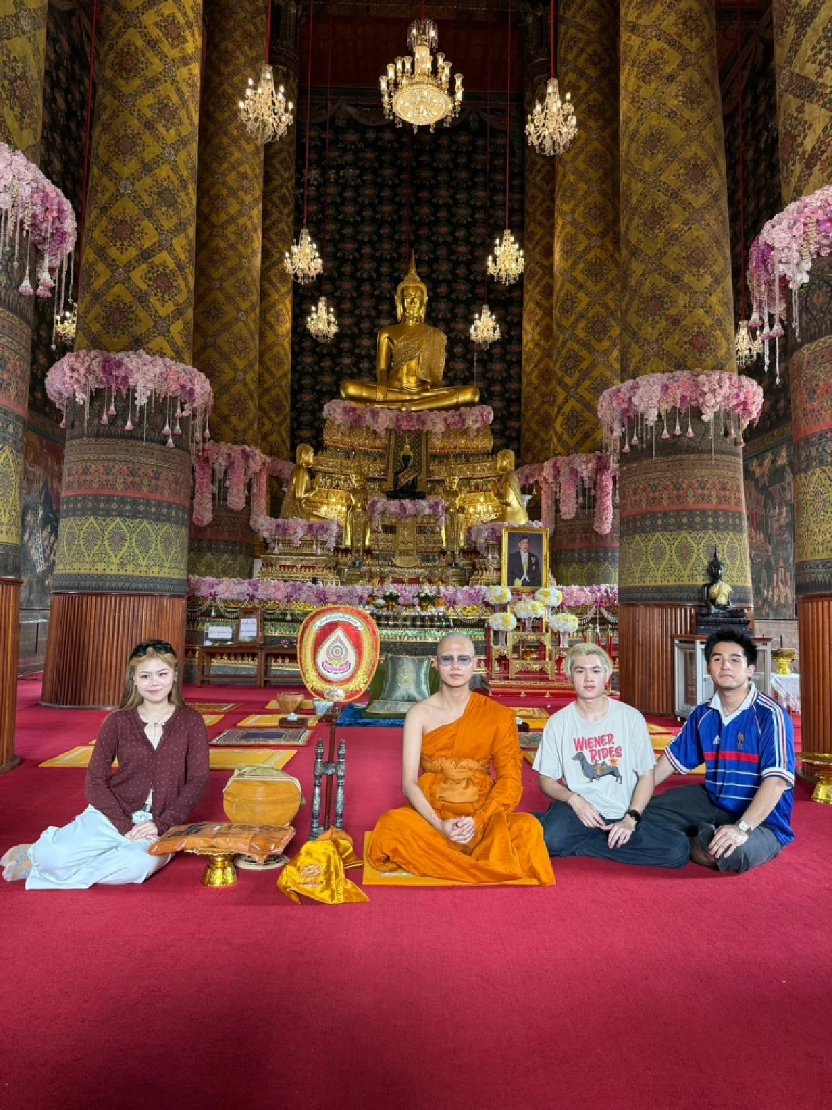 อนุโมทนาบุญ "พอร์ส นรากร" เข้าพิธีอุปสมบท ได้ฉายาทางธรรม สิริวฑฺฒโน