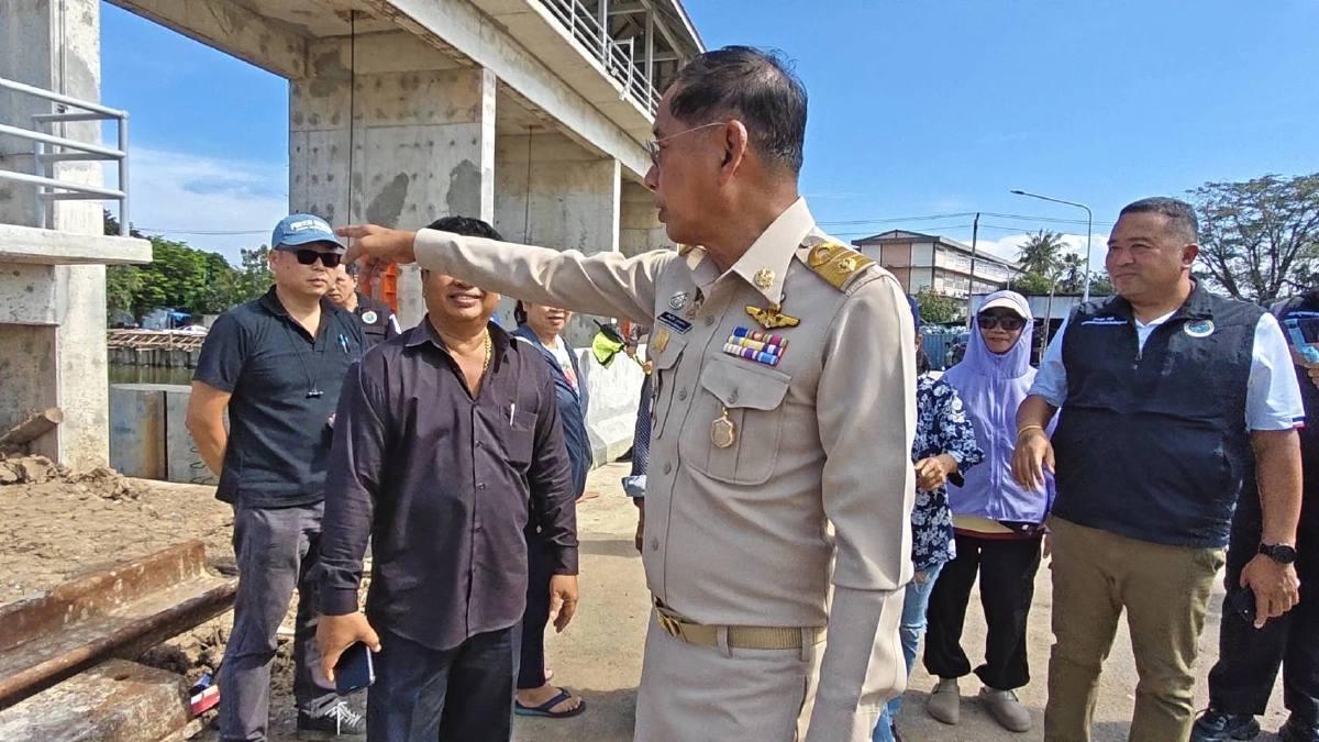 ประตูระบายน้ำคลอง 12 ปิดเรียบร้อย ตามข้อปกลง เปิดแค่ชั่วคราว