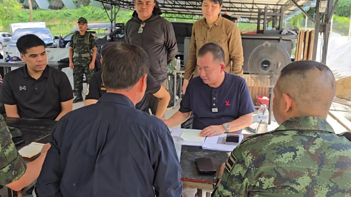 กระทรวงทรัพยากรฯ กรมป่าไม้ ทหาร และฝ่ายปกครอง ลงพื้นที่ตรวจสอบ 25 ต.ค. 2569 
