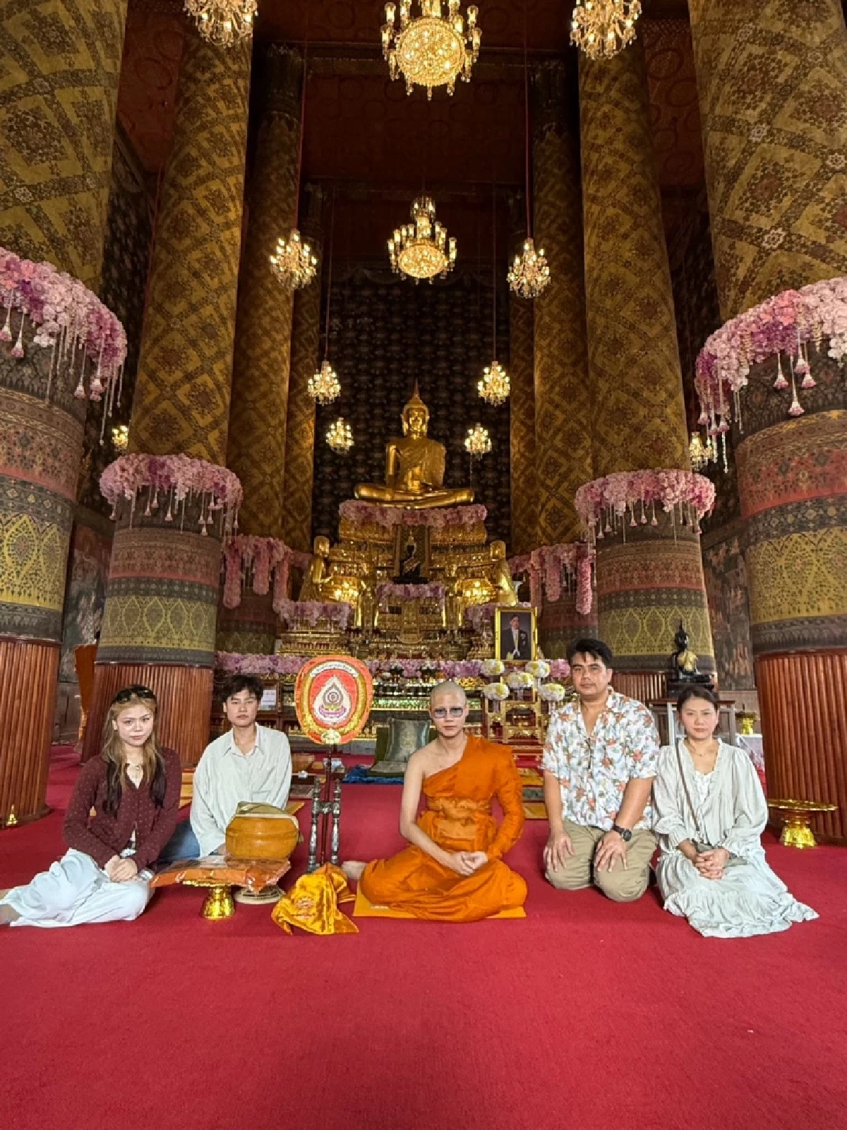 อนุโมทนาบุญ "พอร์ส นรากร" เข้าพิธีอุปสมบท ได้ฉายาทางธรรม สิริวฑฺฒโน