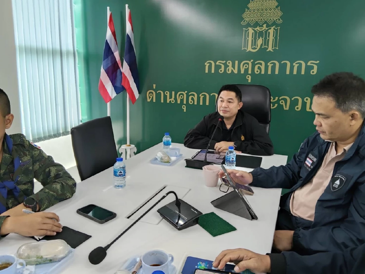 ศุลกากรประจวบฯ ยึดบุหรี่-ของหนีภาษีล็อตใหม่ มูลค่าของกลางรวม 40 ล้าน
