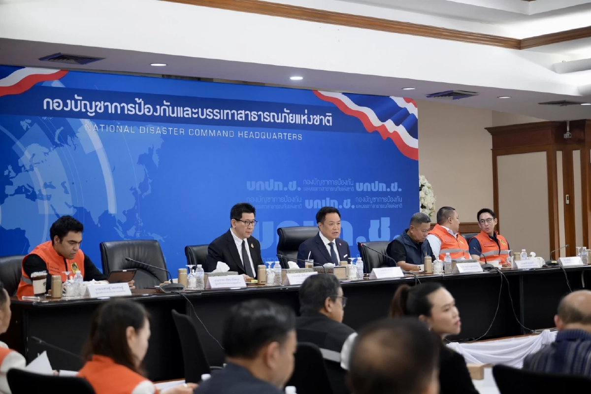 นายกฯ ประชุม บกปภ.ช. ต่อเนื่อง สั่งจับตา 4-5 ต.ค. 69 เสี่ยงฝนตกหนัก