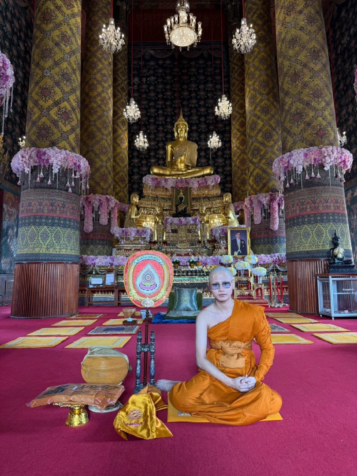 อนุโมทนาบุญ "พอร์ส นรากร" เข้าพิธีอุปสมบท ได้ฉายาทางธรรม สิริวฑฺฒโน