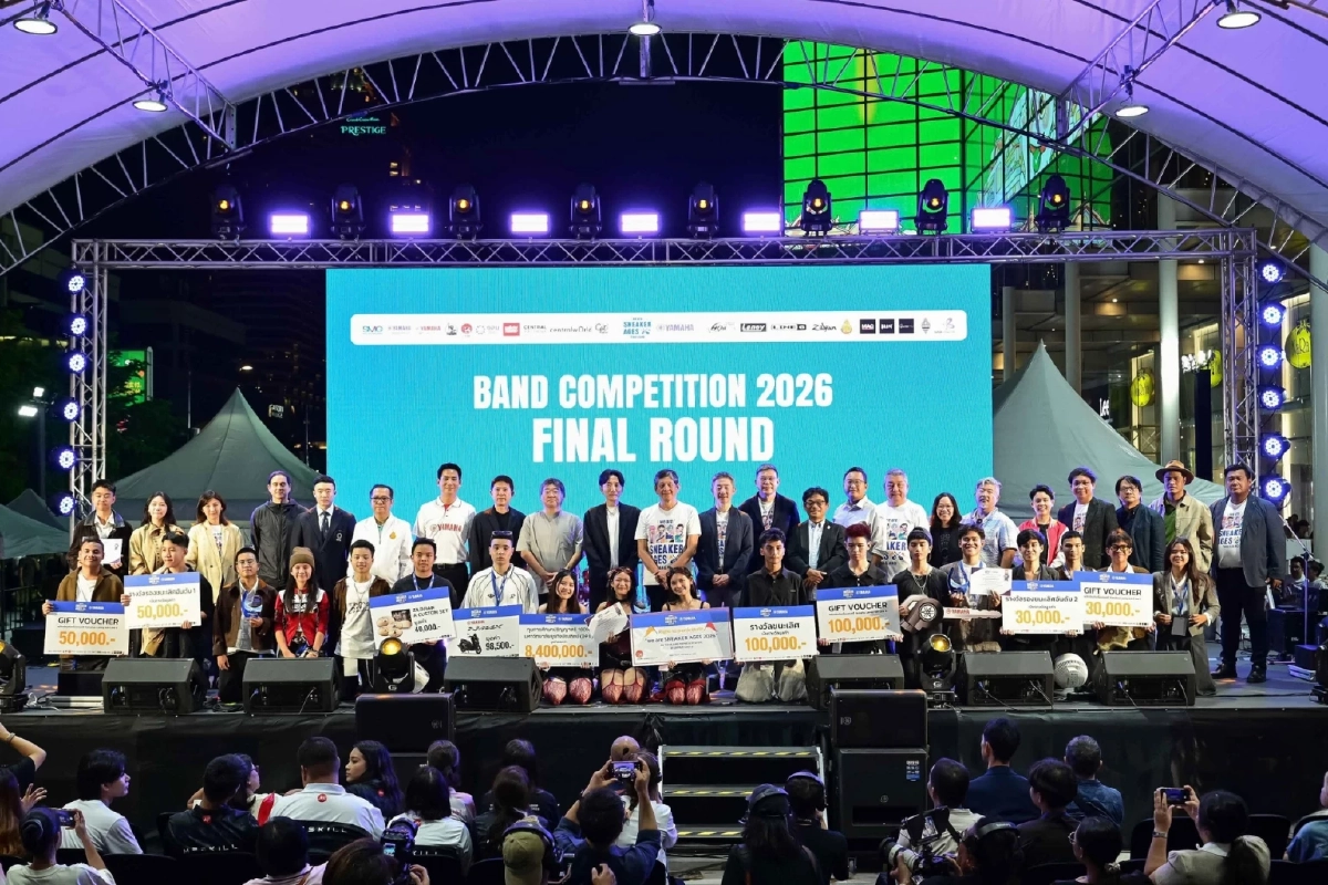 เปิดโฉม "แชมป์ we are SNEAKER AGES Thailand 2026" คว้าตั๋วลุยเวทีดนตรีระดับโลก