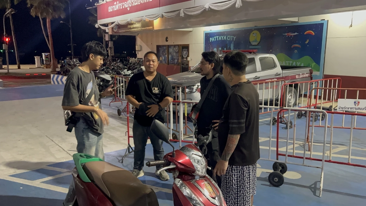รวบนทท. ขโมยมอเตอร์ไซค์ หลังเจ้าของลืมเสียบกุญแจค้างไว้ อ้าง! เมาหนัก
