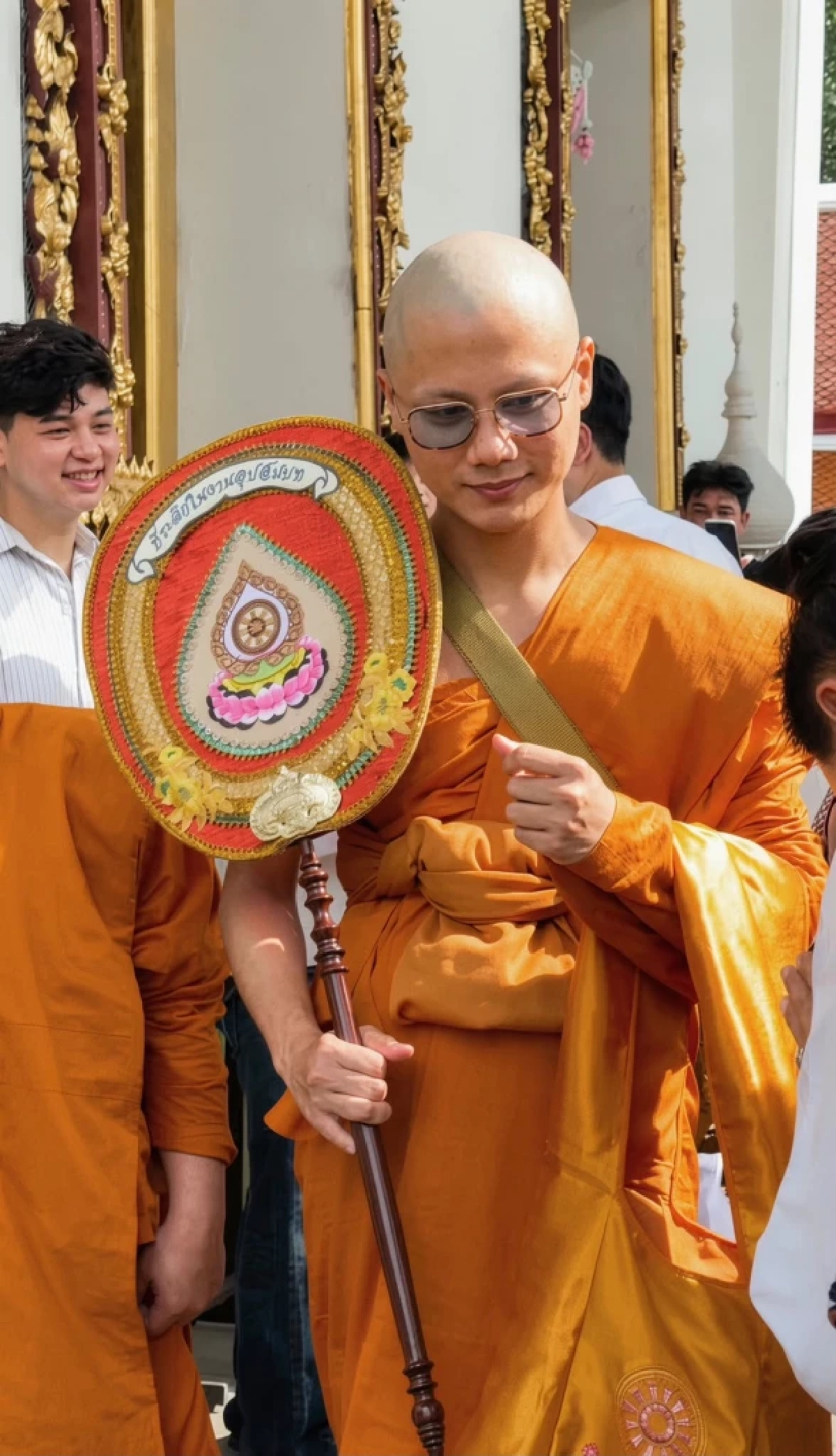 อนุโมทนาบุญ "พอร์ส นรากร" เข้าพิธีอุปสมบท ได้ฉายาทางธรรม สิริวฑฺฒโน