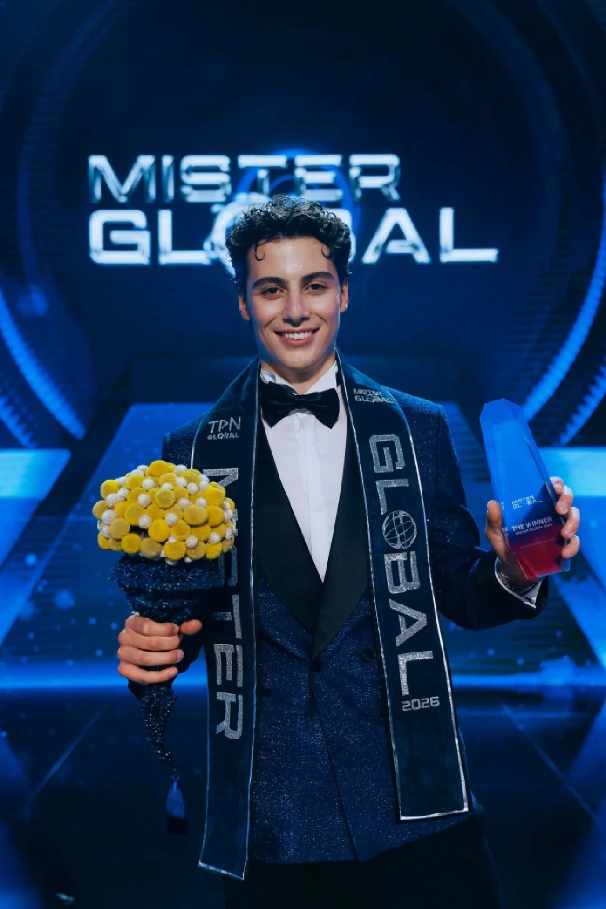 เปิดวาร์ป 'Dilhan Divrikli' หนุ่มหล่อตุรกี ผงาดคว้าชัยชนะ Mister Global 2026
