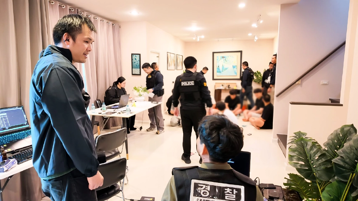 ทลายรัง "สแกมเมอร์จีน-โอปป้า" เช่าบ้านหรูในไทยเป็นฐาน สแกมหลอกเหยื่อ