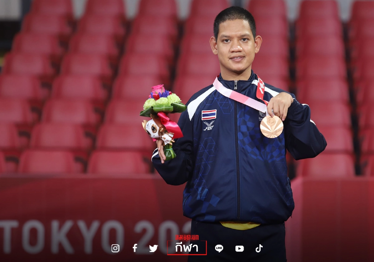 “รุ่งโรจน์ ไทยนิยม” ซิวเหรียญทองแดงเทเบิลเทนนิสพาราฯ ขอแก้มือประเภทคู่