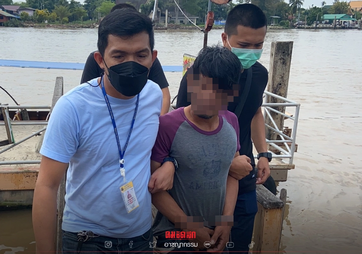 รวบ "ตีนแมว" จอมเพี้ยน พุ่งหลาวหนีตำรวจ ลงแม่น้ำแม่กลอง รวบ "ตีนแมว" จอมเพี้ยน พุ่งหลาวหนีตำรวจ ลงแม่น้ำแม่กลอง