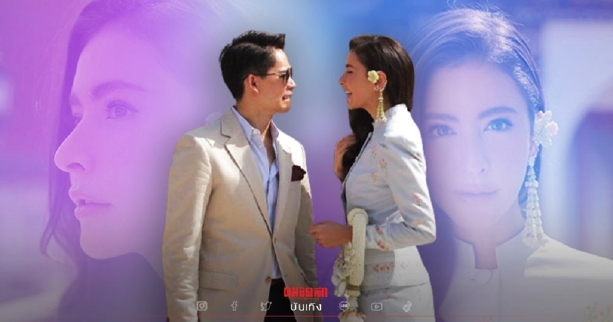 งามตะลึง "ศรีริต้า" สวมชุดไทย ควงคู่สามี ทำบุญวันเกิดครบ 40 ปี