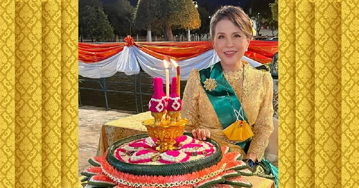 ทูลกระหม่อมหญิงอุบลรัตนฯ ทรงลอยพระประทีปล่วงหน้า ณ ท่าราชวรดิฐ