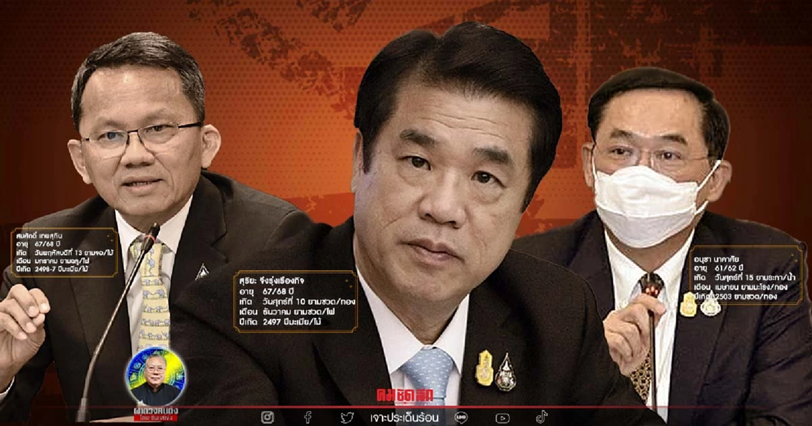 ซินแสเข่ง ผ่าดวง "กลุ่ม 3 มิตร" เตรียมทิ้งไพ่ใบสุดก่อน วางมือการเมือง