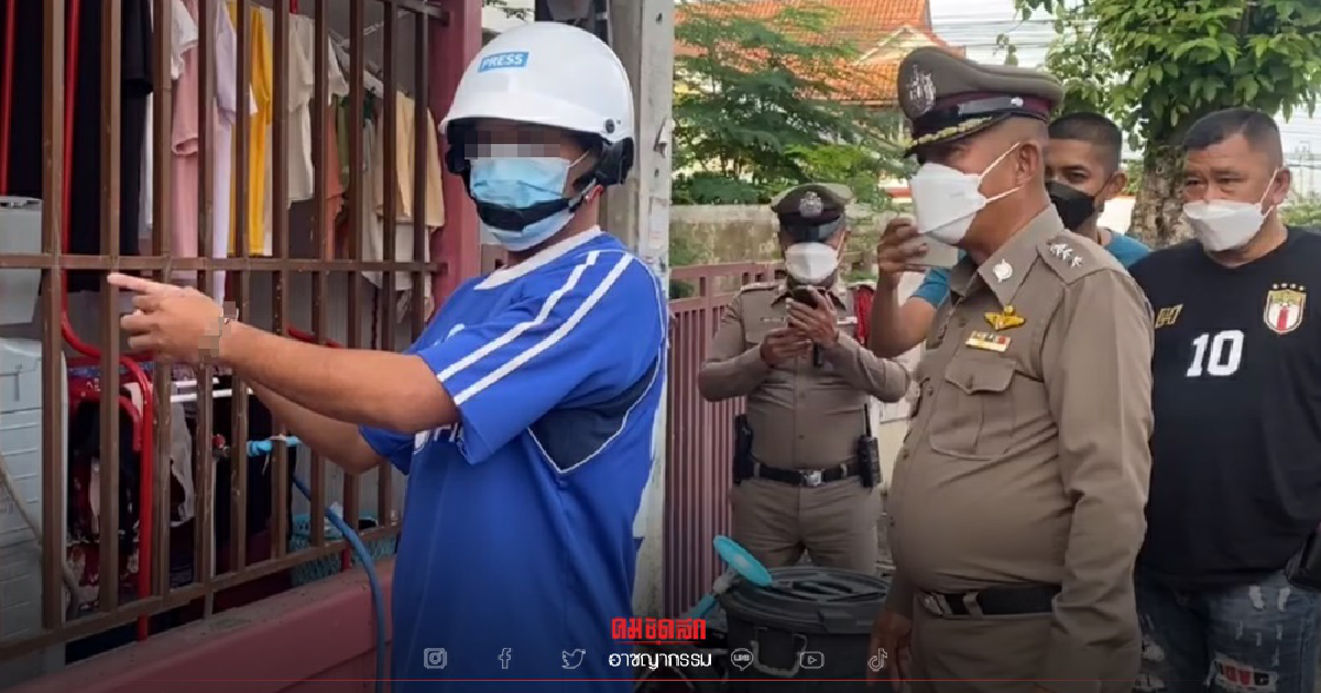 จับแล้ว "โจรกางเกงใน" รวบคาหมู่บ้าน ย่านนนทบุรี ยึดของกลาง ชุดชั้นใน39ตัว จับแล้ว "โจรกางเกงใน" รวบคาหมู่บ้าน ย่านนนทบุรี ยึดของกลาง ชุดชั้นใน39ตัว