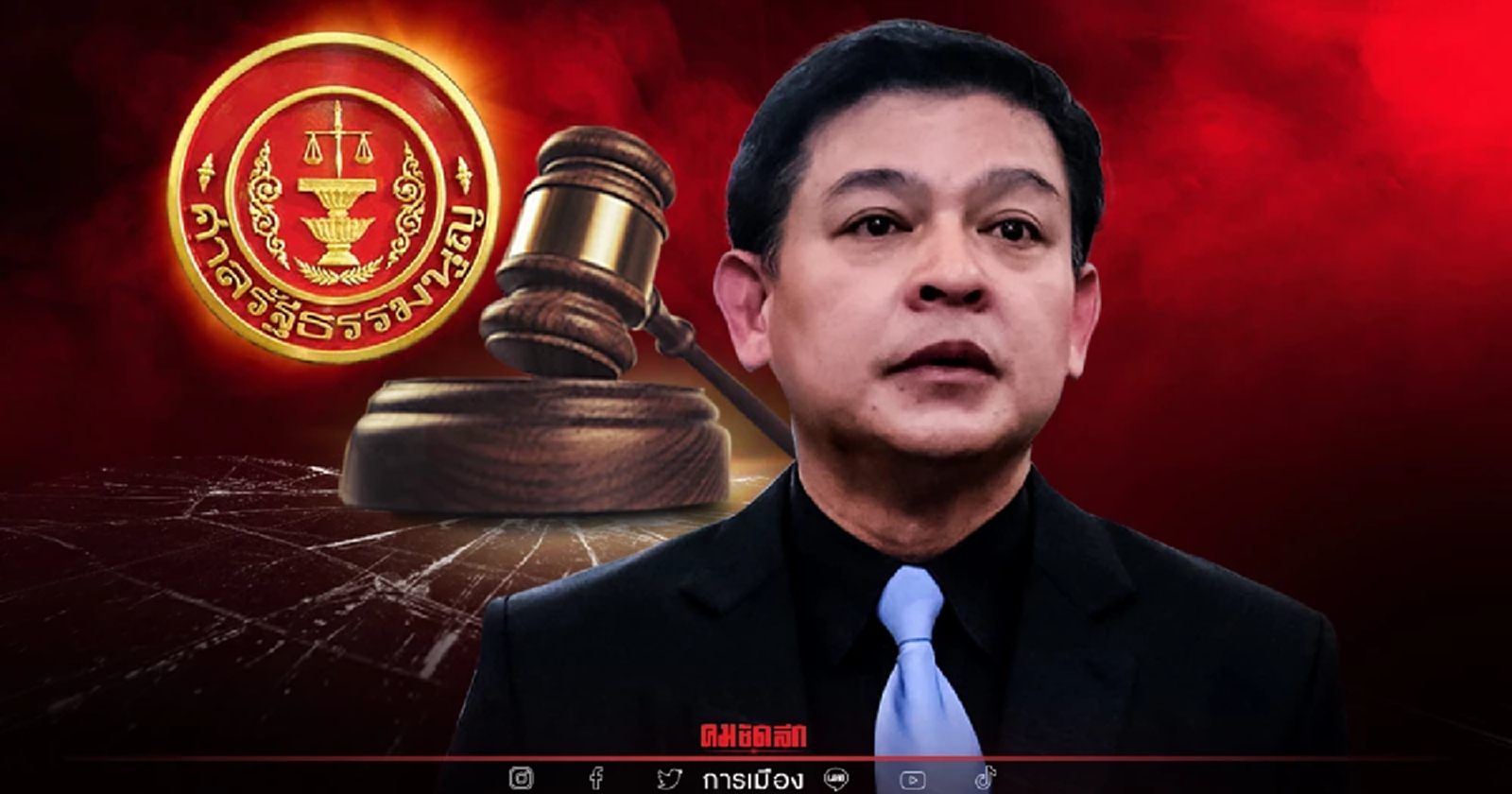 "สิระ"พ้นสภาพส.ส. ศาลรธน.อ่านคำวินิจฉัยขัดคุณสมบัติความเป็นส.ส.