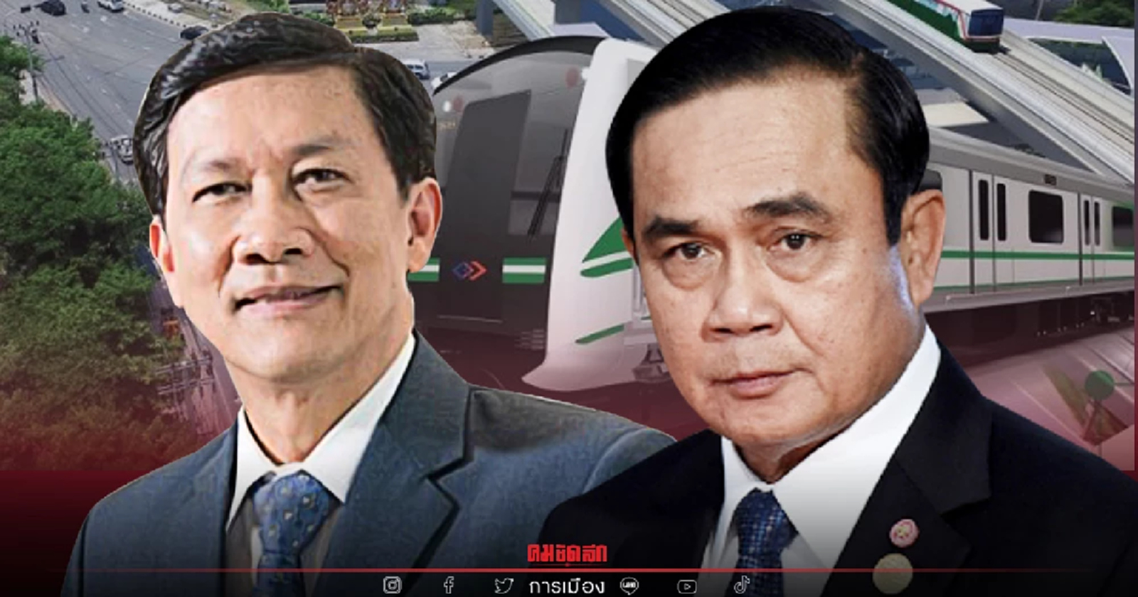 นายกฯ เร่งสางปมรถไฟฟ้าสายสีเขียวส่วนต่อขยายเพื่อให้ก่อสร้างใหม่โดยเร็ว