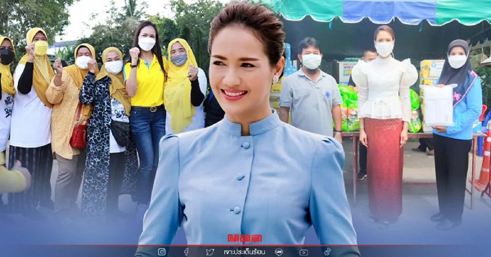 เปิดวาร์ป"คุณน้ำหอม".. คนสวยสงขลา ลงชิงชัยศึกเลือกตั้งซ่อม ส.ส.