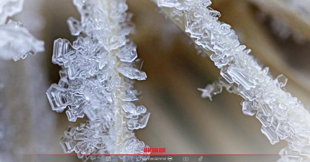 "พยากรณ์อากาศวันนี้" อากาศเย็น หนาว หนาวจัด น้ำค้างแข็ง ฝนฟ้าคะนองบางแห่ง