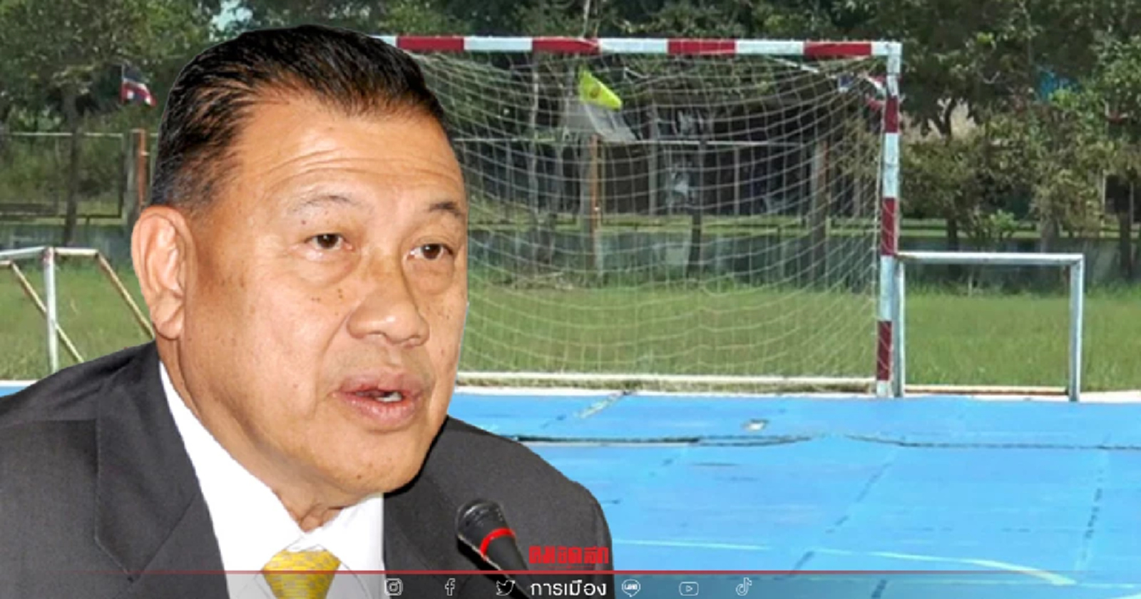 "วิรัช"  ยืนยัน พร้อมมาสู้คดี "ทุจริตสนามฟุตซอล" ทุกครั้งที่ศาลนัดพิจารณา