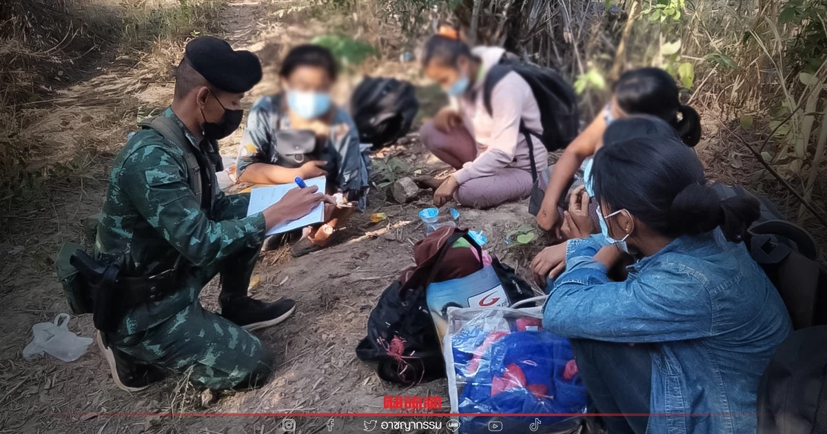 "แรงงานต่างด้าว" ทะลักไทย ยอมจ่ายหัวละกว่า 2 หมื่น มุ่งหน้าทำงานใน 5 จังหวัด