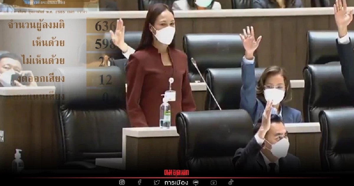 รับหมด 4 ฉบับ.. รัฐสภา รับหลักการ "4 ร่างพ.ร.ป.เลือกตั้ง ส.ส." รับหมด 4 ฉบับ.. รัฐสภา รับหลักการ "4 ร่างพ.ร.ป.เลือกตั้ง ส.ส."