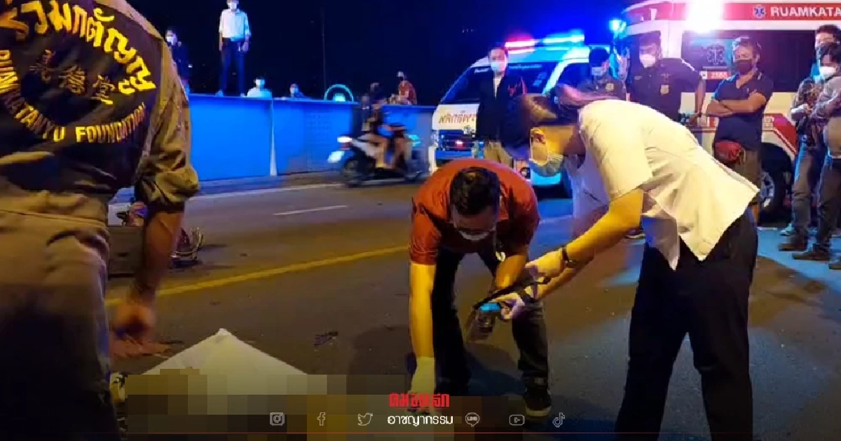 "แว้นชะตาขาด" ซิ่งแซงเก๋งข้ามเลน รถเสียหลัก พุ่งชนชายพิการ ดับอนาถ2 สาหัส1 "แว้นชะตาขาด" ซิ่งแซงเก๋งข้ามเลน รถเสียหลัก พุ่งชนชายพิการ ดับอนาถ2 สาหัส1