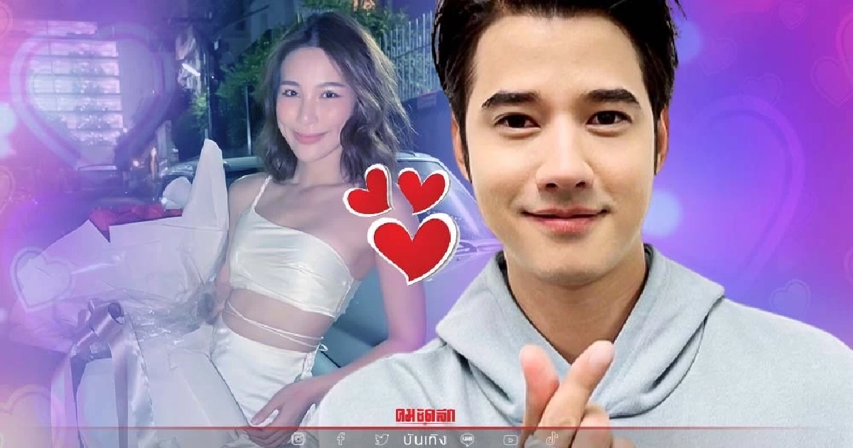 "มาริโอ้" ลงรูป "จันจิ" พร้อมให้ดอกไม้ช่อโต ความคลั่งรักนี้ นานๆ ได้เห็นที