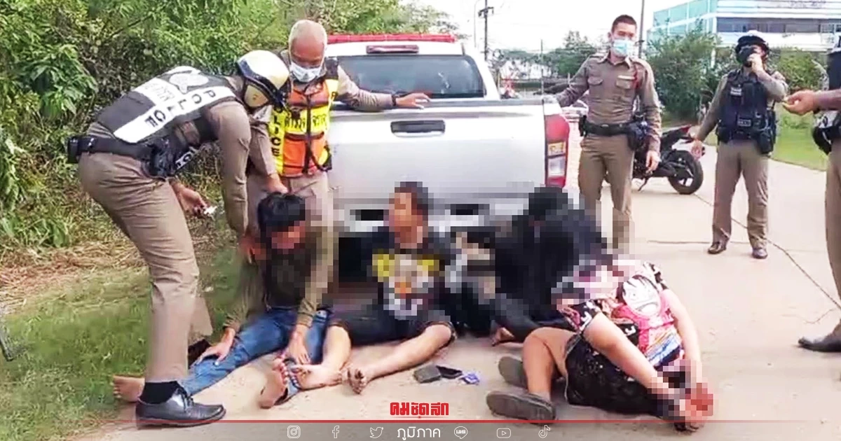 ล่าระทึก "แก๊งขโมยบิ๊กไบค์" แหกด่านหนีตำรวจปราจีน สุดท้ายจนมุมรวบได้ 4 ล่าระทึก "แก๊งขโมยบิ๊กไบค์" แหกด่านหนีตำรวจปราจีน สุดท้ายจนมุมรวบได้ 4