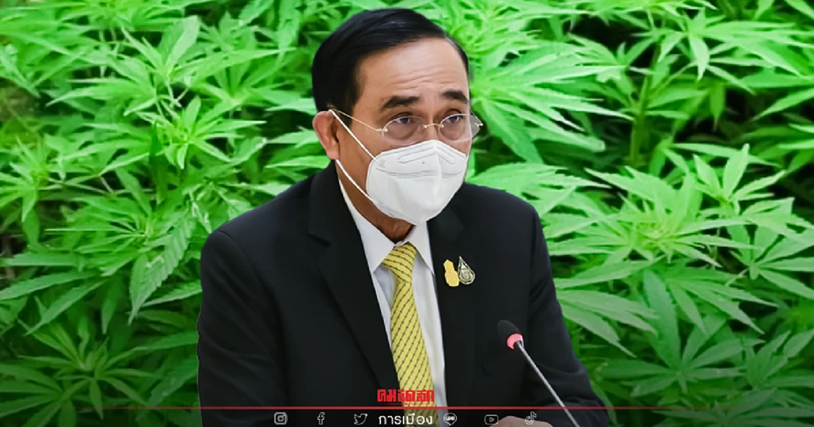 "นายกฯ"ลงนามรับรอง ร่าง พ.ร.บ.กัญชา กัญชง ของ ภท.แล้ว ส่งกลับสภา รอบรรจุวาระ