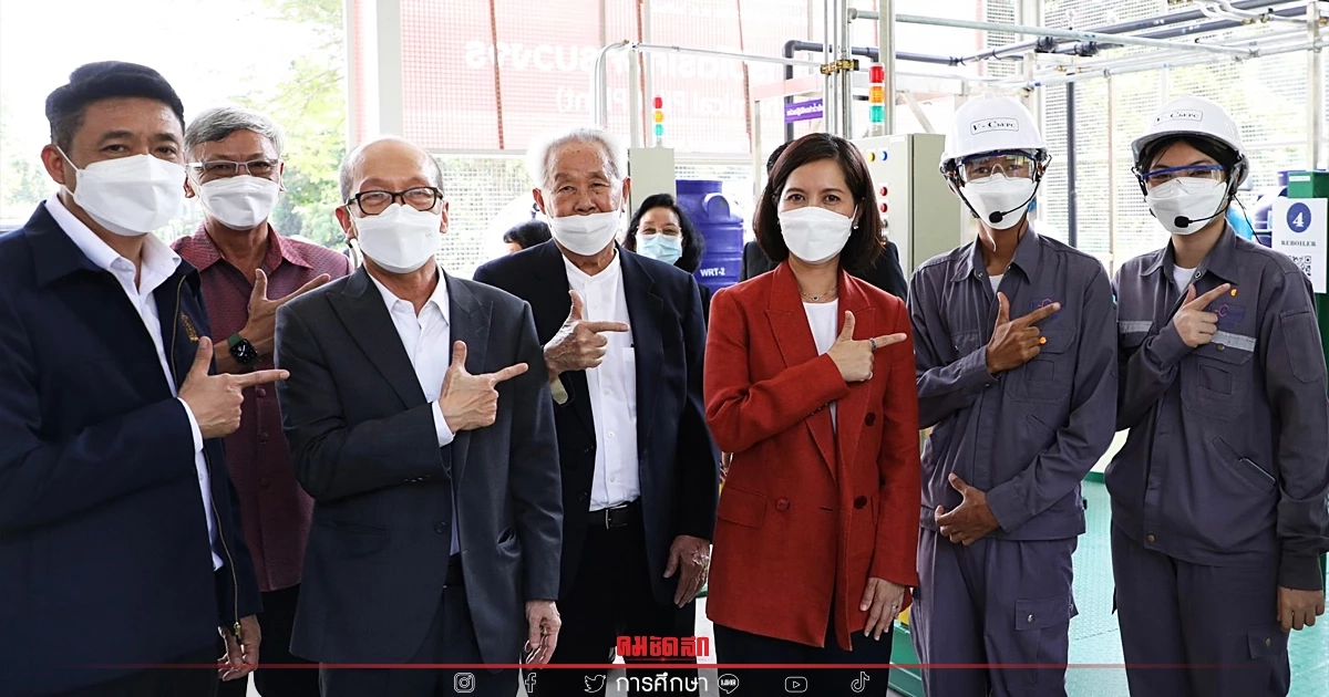 "ตรีนุช" ปลื้มอาชีวะนำ "ระบบทวิภาคี" มาใช้เป็นทิศทางพัฒนาทักษะอาชีพ "ตรีนุช" ปลื้มอาชีวะนำ "ระบบทวิภาคี" มาใช้เป็นทิศทางพัฒนาทักษะอาชีพ