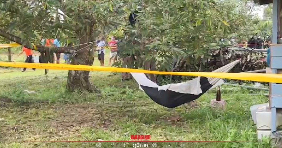 "นายกเล็ก" คลองพลู ทิ้งจม.ลาครอบครัว ก่อนใช้ปืน "ยิงตัวเองดับ" คาสวนทุเรียน