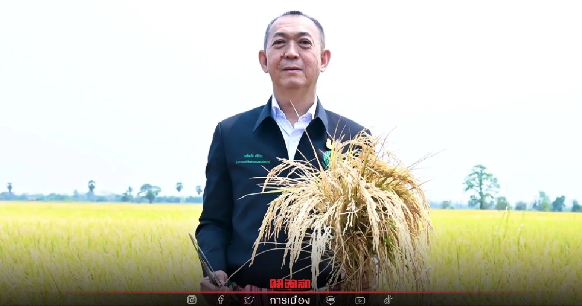 รมว.เกษตรฯ อวยพรเทศกาล "สงกรานต์" ย้ำไม่ทิ้งเกษตรกรแน่นอน รมว.เกษตรฯ อวยพรเทศกาล "สงกรานต์" ย้ำไม่ทิ้งเกษตรกรแน่นอน