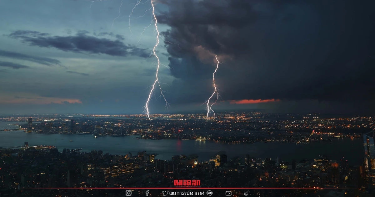 "พยากรณ์อากาศวันนี้" ระวังอากาศแปรปรวน อากาศร้อน ฝนตก อุณหภูมิลด 2-7 องศา "พยากรณ์อากาศวันนี้" ระวังอากาศแปรปรวน อากาศร้อน ฝนตก อุณหภูมิลด 2-7 องศา