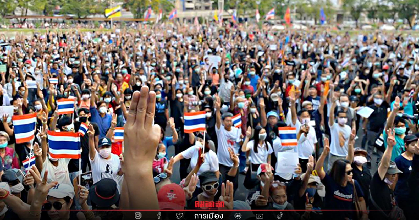 ชาว กทม.รับมือ "สารพัดม็อบ" นัดชุมนุมเคลื่อนไหวพร้อมกัน เช้าวันนี้ 30 พ.ค.65