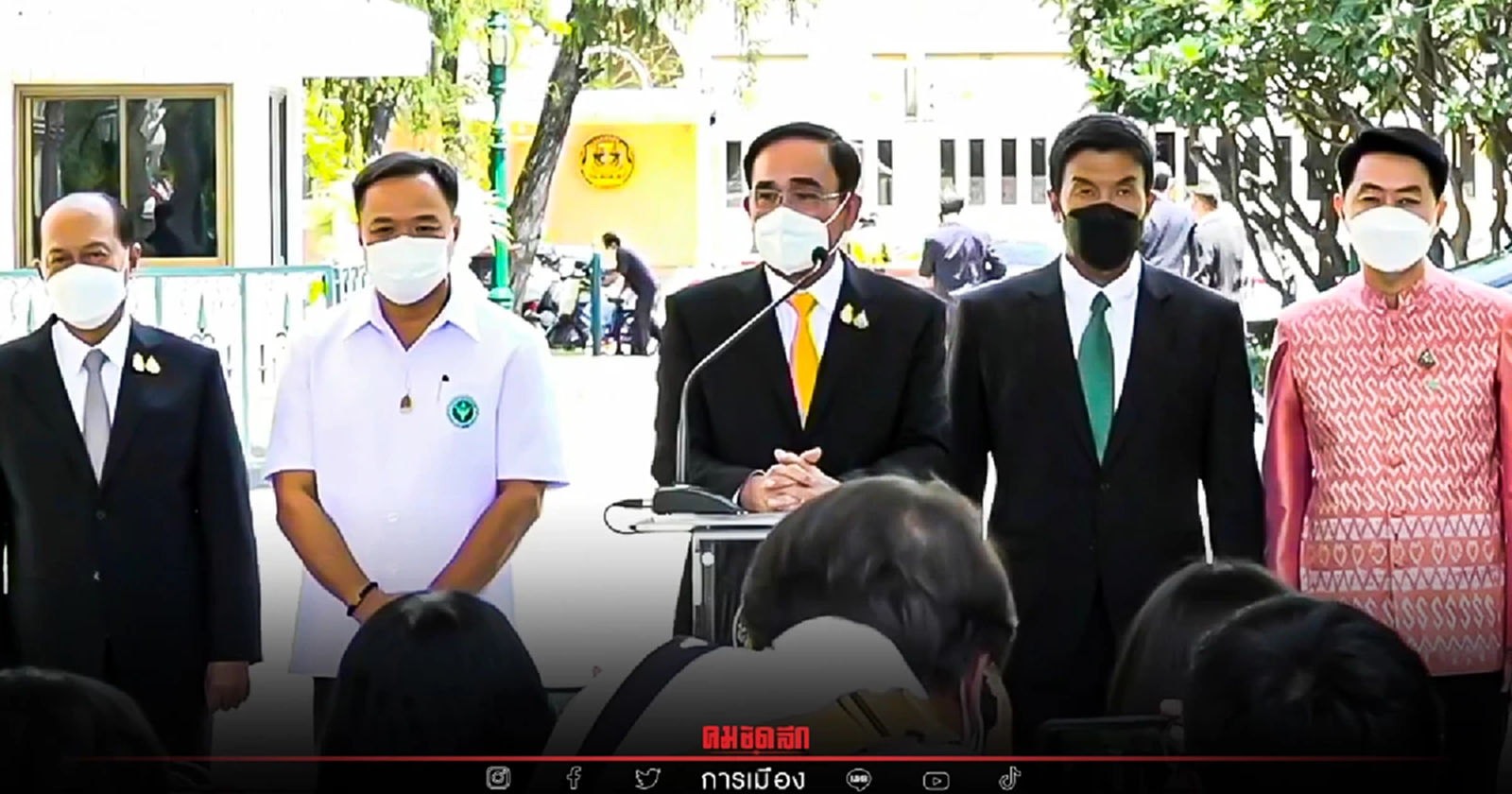 "ศบค.ชุดใหญ่" มีมติปรับ "พื้นที่สีเขียว" ทั่วประเทศ นายกฯ แถลงพร้อม ชัชชาติ