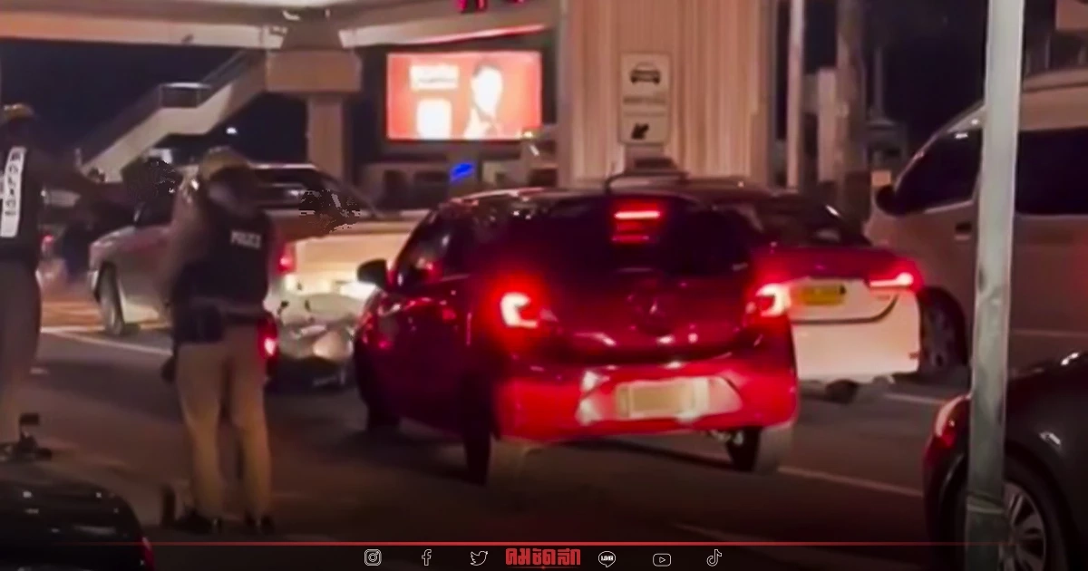 "ผกก.ทองหล่อ" แจงดราม่า ตร.ยิงรถเก๋งกลางถนน เผยแหกด่านจาก"เอกมัย"