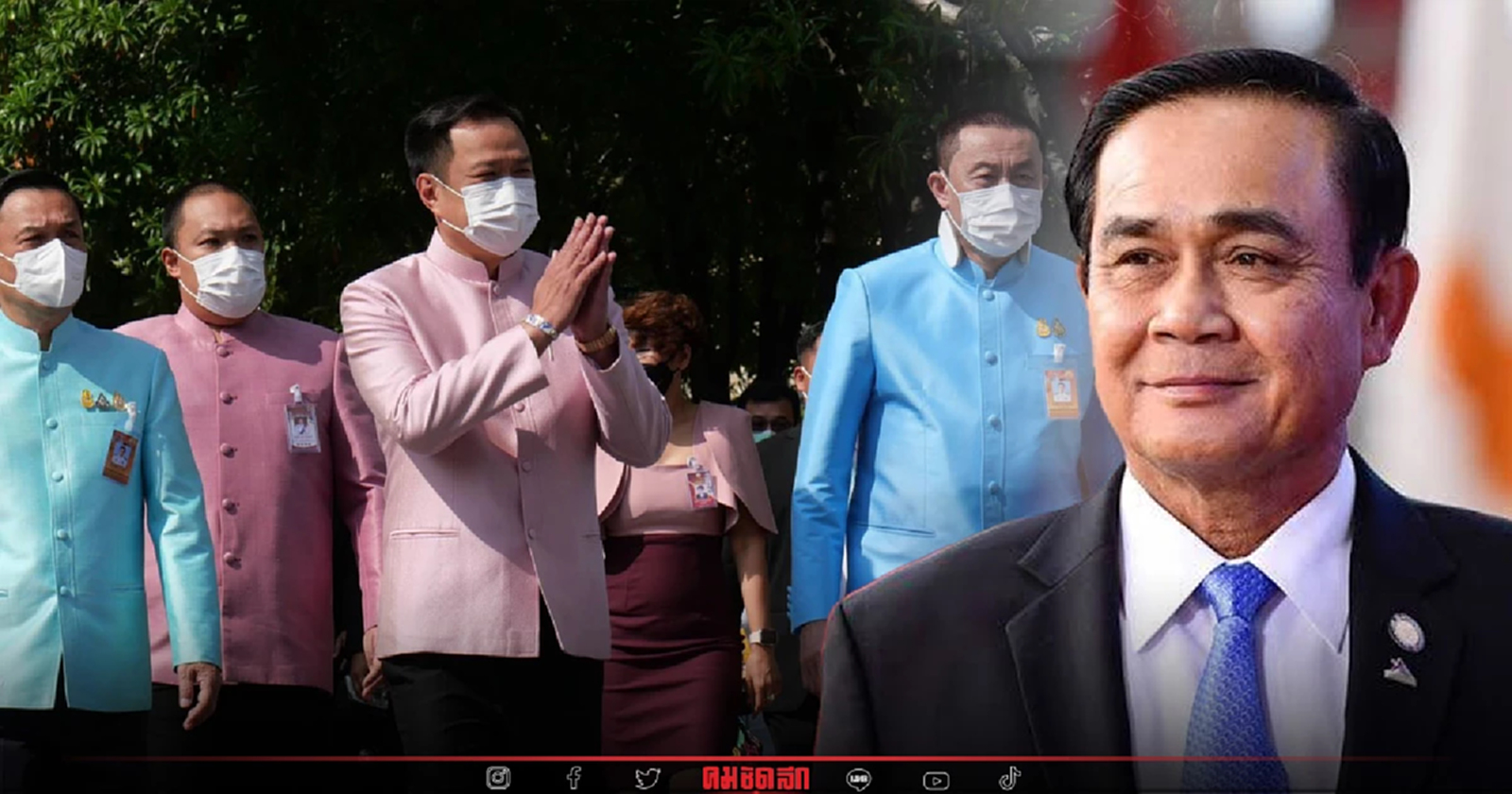 สปิริต "อนุทิน" ให้กำลังใจ "บิ๊กตู่" ปัด "เลขาธิการพปชร." ย้ายซบ "ภูมิใจไทย"