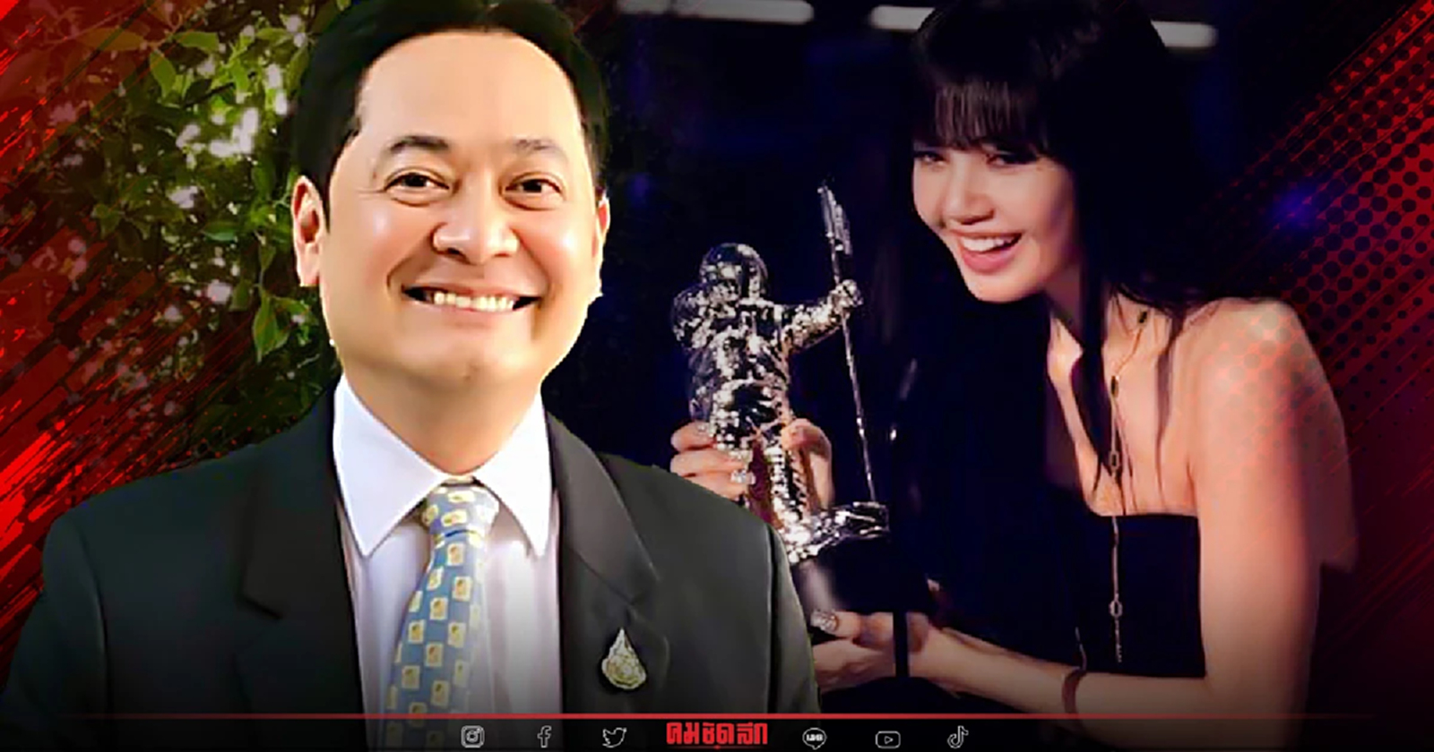 ปลื้ม "ลิซ่า" คว้ารางวัลเวที MTV  ไหว้-กล่าวขอบคุณ ไม่ลืมความเป็นไทย