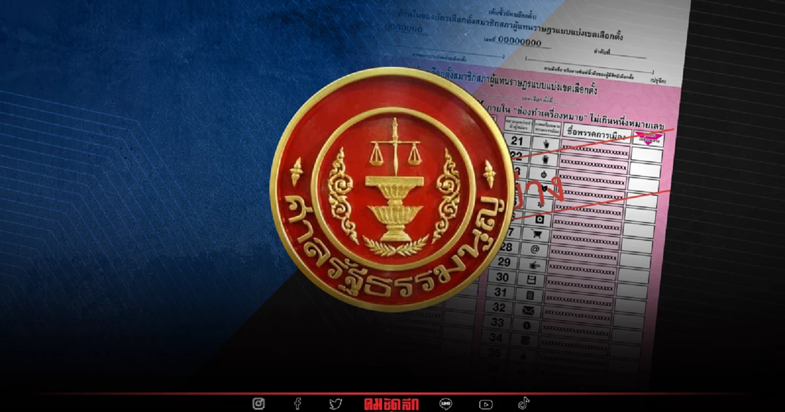 ร่างกฎหมายเลือกตั้ง ยังไม่ผ่านด่าน ศาลรัฐธรรมนูญ